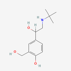Molecular structure of Albuterol
