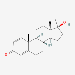 Molecular structure of Methandrostenolone