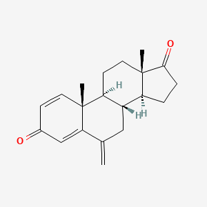 Molecular structure of Exemestane