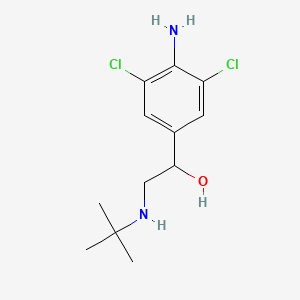 Molecular structure of Clenbuterol