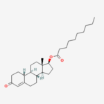 Molecular structure of Nandrolone decanoate