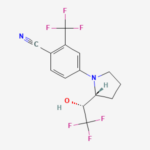 Molecular structure of Ligandrol