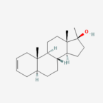 Molecular structure of Desoxymethyltestosterone