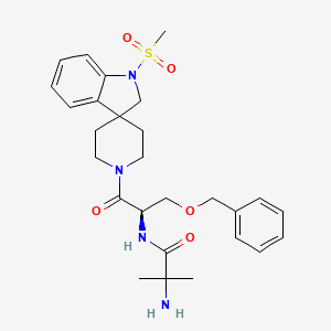 Molecular structure of Ibutamoren