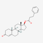 Molecular structure of Nandrolone phenylpropionate