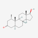 Molecular structure of Mesterolone