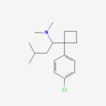 Molecular structure of Sibutramine
