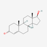 Molecular structure of Testosterone
