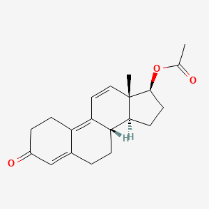 Molecular structure of Trenbolone acetate