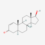 Molecular structure of 1-Testosterone