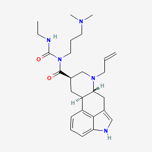 Molecular structure of Cabergoline