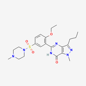 Molecular structure of Sildenafil
