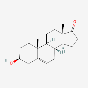 Molecular structure of DHEA