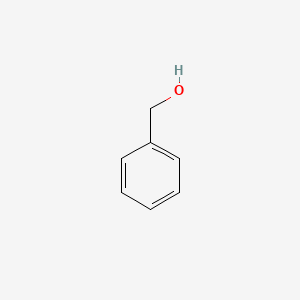 Molecular structure of Benzyl alcohol