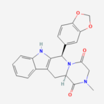 Molecular structure of Tadalafil