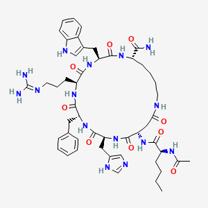 Molecular structure of Melanotan II