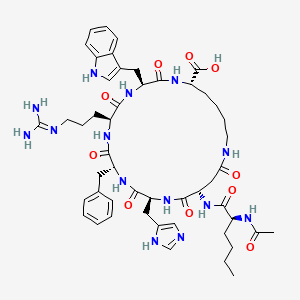 Molecular structure of Bremelanotide