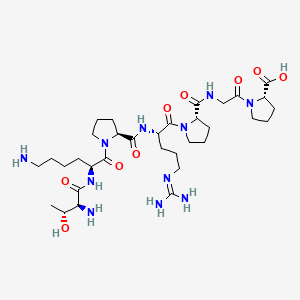 Molecular structure of Selank