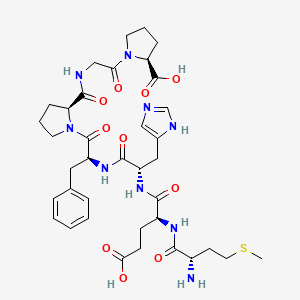 Molecular structure of Semax