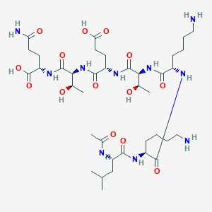 Molecular structure of TB-500